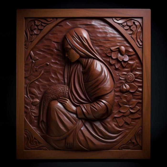 نموذج ثلاثي الأبعاد لآلة CNC 3D Art 